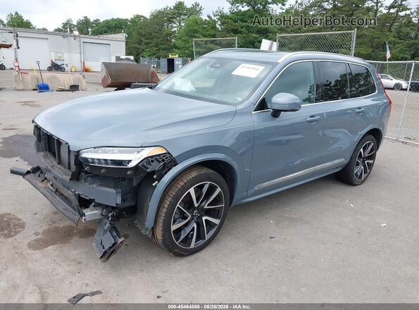 YV4062PN1P1932141 2023 VOLVO XC90 Gray Առջևի ձախ երեք քառորդ տեսարան