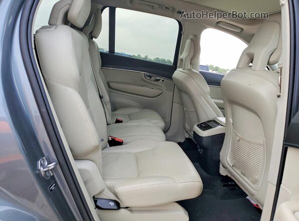 YV4102CK8L1585483 2020 VOLVO XC90 Black Вид задньої частини салону