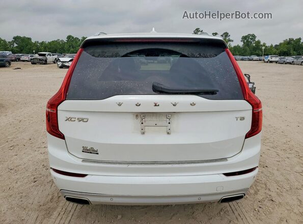 YV4102CK8L1595561 2020 VOLVO XC90 White უკანა ხედი