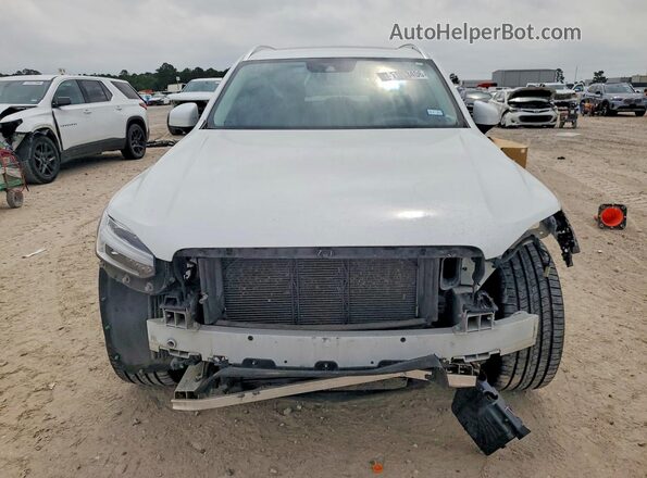 YV4102CK8L1595561 2020 VOLVO XC90 White წინა ხედი