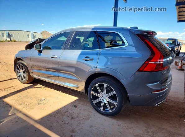 YV4102DL2M1854974 2021 VOLVO XC60 Gray Rear left
