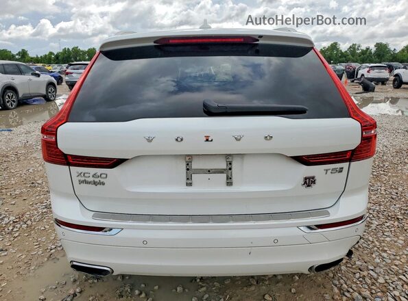 YV4102DL4L1598268 2020 VOLVO XC60 White Widok z tyłu