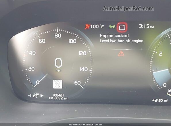 YV4102DL7L1549789 2020 VOLVO XC60 White 