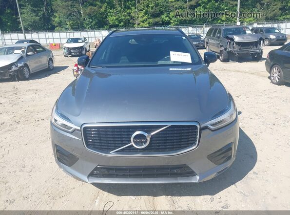 YV4102DM2L1512402 2020 VOLVO XC60 Gray Դիմացի տեսք
