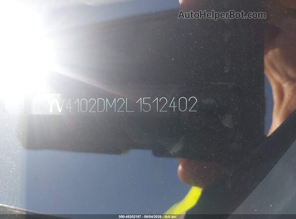 YV4102DM2L1512402 2020 VOLVO XC60 Gray 