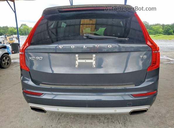 YV4102KK2H1116205 2017 VOLVO XC90 Gray Rear view