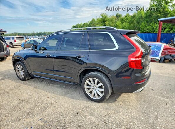 YV4102KK4H1115752 2017 VOLVO XC90 Black Հետևի ձախ