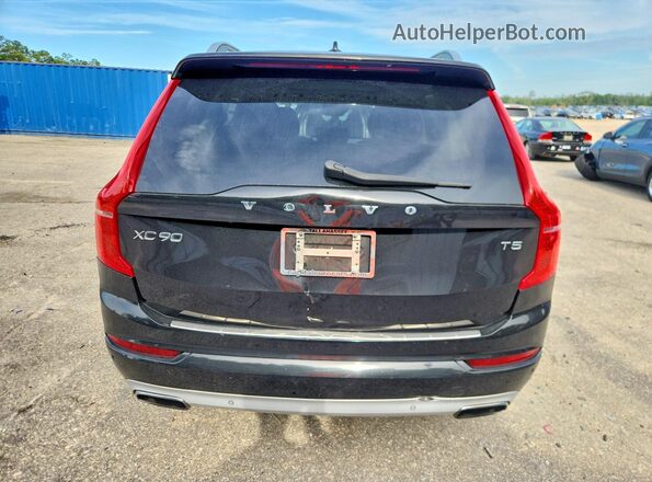 YV4102KK4H1115752 2017 VOLVO XC90 Black Հետևի տեսք