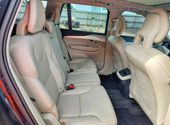 YV4102KK4H1115752 2017 VOLVO XC90 Black Սալոնի հետևի տեսք