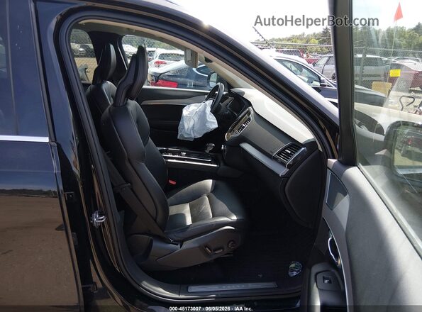 YV4102PK0M1695102 2021 VOLVO XC90 Black Вид салону спереду