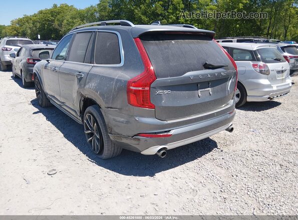 YV4102PK2J1370589 2018 VOLVO XC90 Gray Հետևի ձախ