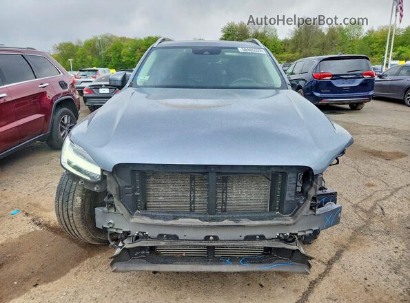 YV4102PK2K1478325 2019 VOLVO XC90 Gray Vista frontal