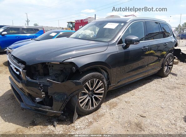 YV4102PK2M1678172 2021 VOLVO XC90 Gray Widok z przodu