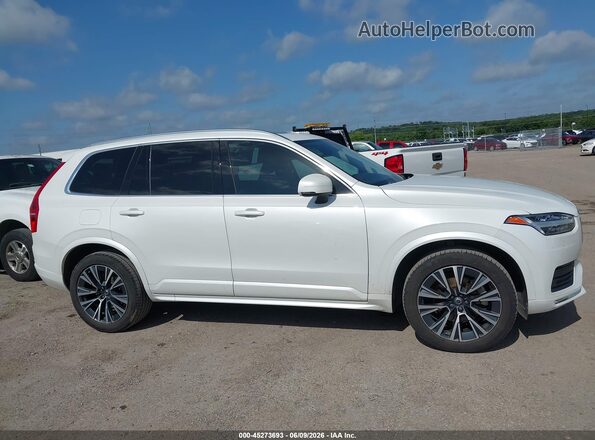 YV4102PK6N1866291 2022 VOLVO XC90 White უკანა სალონის ხედი