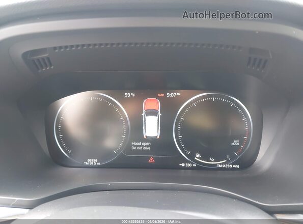 YV4102RK1M1824123 2021 VOLVO XC60 Gray Vista de los asientos traseros