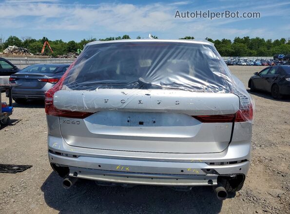 YV4102RK2M1787681 2021 VOLVO XC60 Silver Rear view