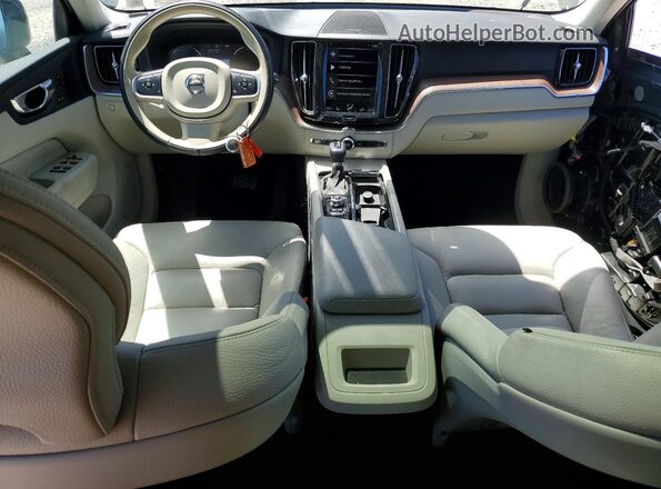 YV4102RK2M1834871 2021 VOLVO XC60 Blue Вид панелі приладів