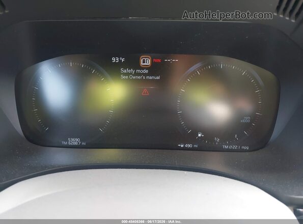 YV4102RK2M1868793 2021 VOLVO XC60 Gray Vista de los asientos traseros