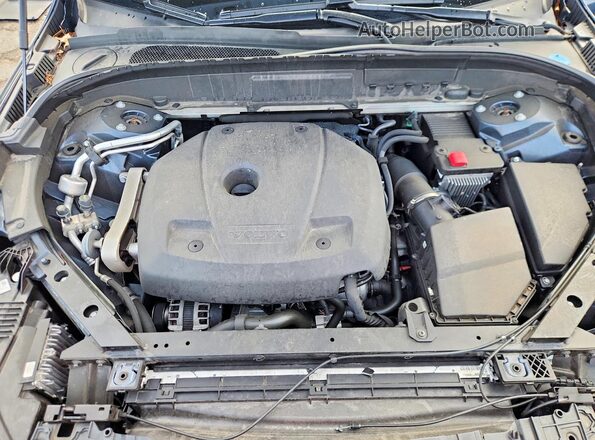 YV4102RKXM1763645 2021 VOLVO XC60 Синий Вид подкапотного пространства