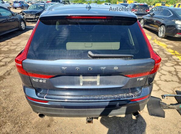 YV4102RKXM1763645 2021 VOLVO XC60 Синий Вид сзади