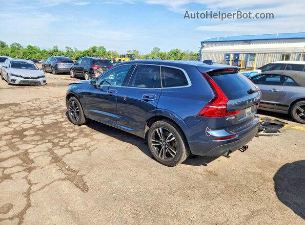 YV4102RKXM1763645 2021 VOLVO XC60 Синий Задняя левая четверть