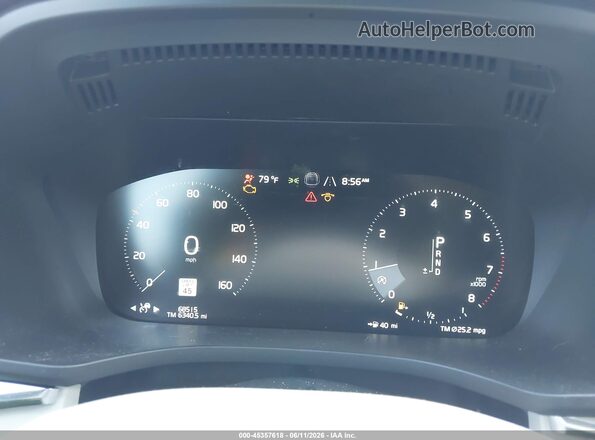 YV4102RL1M1809467 2021 VOLVO XC60 Black Widok tylnych siedzeń