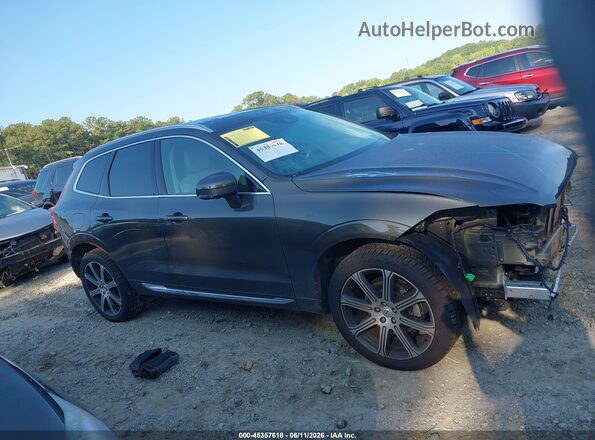 YV4102RL1M1809467 2021 VOLVO XC60 Black Widok wnętrza z tyłu