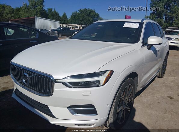 YV4102RL6J1088851 2018 VOLVO XC60 White Vista tres cuartos delantera izquierda