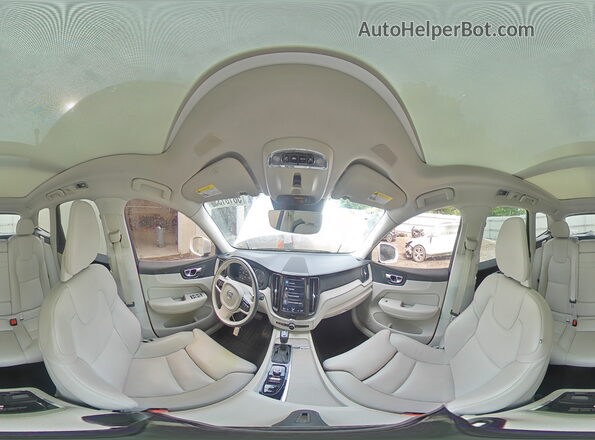 YV4102RL7J1091936 2018 VOLVO XC60 White Vista interior de 360 grados