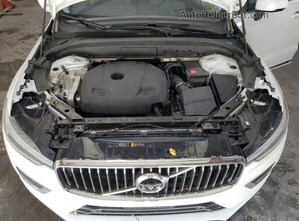 YV4102RL7M1855207 2021 VOLVO XC60 White Вид підкапотного простору