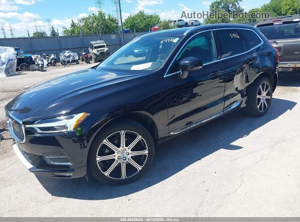 YV4102RLXL1575683 2020 VOLVO XC60 Black Przód lewy