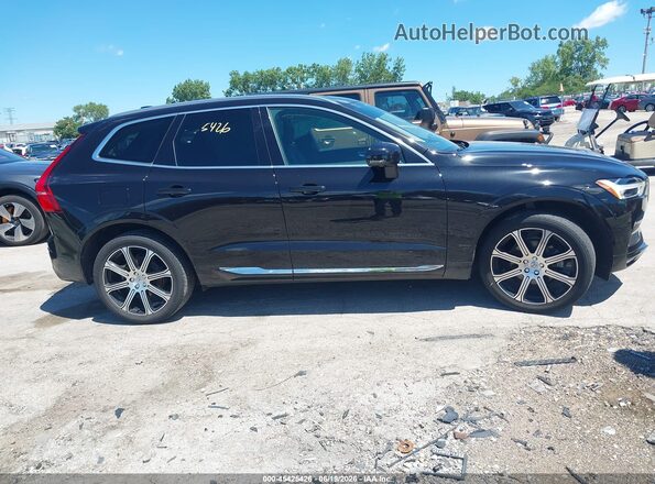 YV4102RLXL1575683 2020 VOLVO XC60 Black Widok wnętrza z tyłu