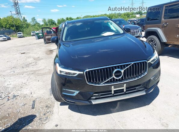 YV4102RLXL1575683 2020 VOLVO XC60 Black Widok zestawu wskaźników