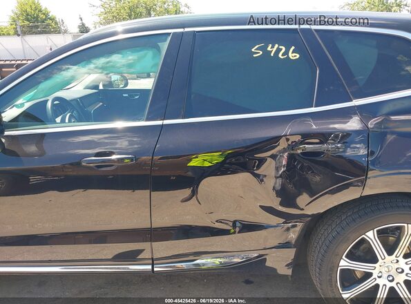 YV4102RLXL1575683 2020 VOLVO XC60 Black Widok wnętrza 360 stopni