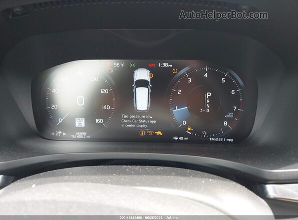 YV4102WK9L1030876 2020 VOLVO V60 CROSS COUNTRY Pewter Vista de los asientos traseros