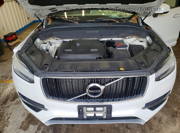 YV4102XK0H1139135 2017 VOLVO XC90 White Engine compartment view