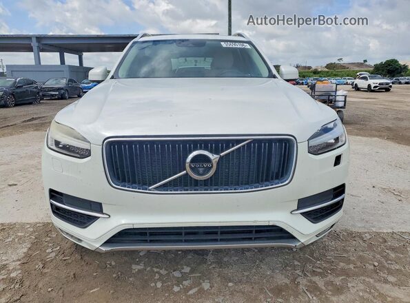 YV4102XK6G1094457 2016 VOLVO XC90 White Widok z przodu