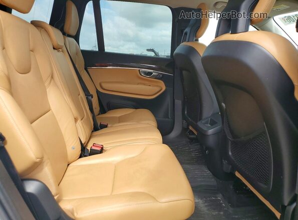 YV4102XK6G1094457 2016 VOLVO XC90 White Widok wnętrza z tyłu