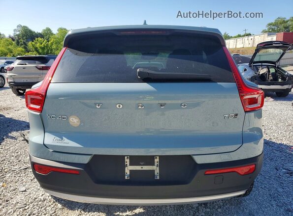 YV4162UK0K2144873 2019 VOLVO XC40 Бирюзовый Вид сзади