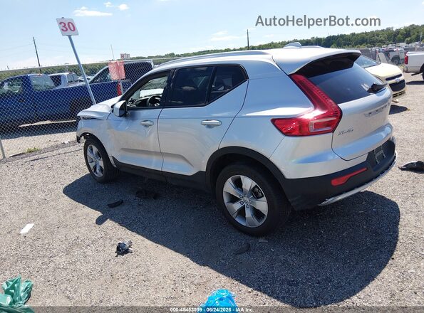 YV4162UK4K2143323 2019 VOLVO XC40 Silver Rear left
