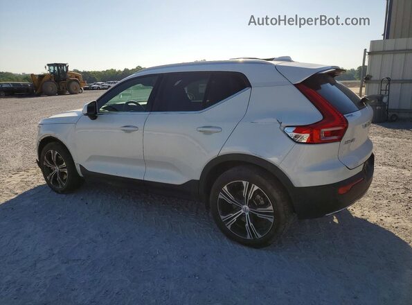 YV4162UL6L2341265 2020 VOLVO XC40 Белый Задняя левая четверть