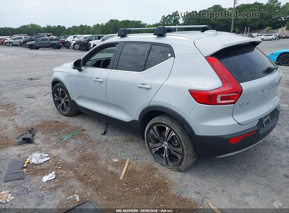 YV4162UL6N2641875 2022 VOLVO XC40 Gray Задня ліва чверть
