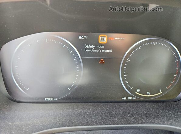 YV4162UL9K2073990 2019 VOLVO XC40 Синий Вид щитка приборов