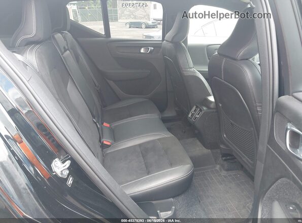 YV4162UM0K2085860 2019 VOLVO XC40 Black Vista de la etiqueta del VIN