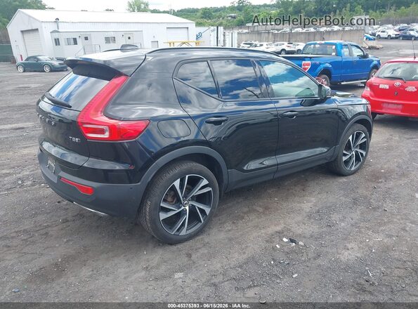 YV4162UM0K2085860 2019 VOLVO XC40 Black Trasero derecho