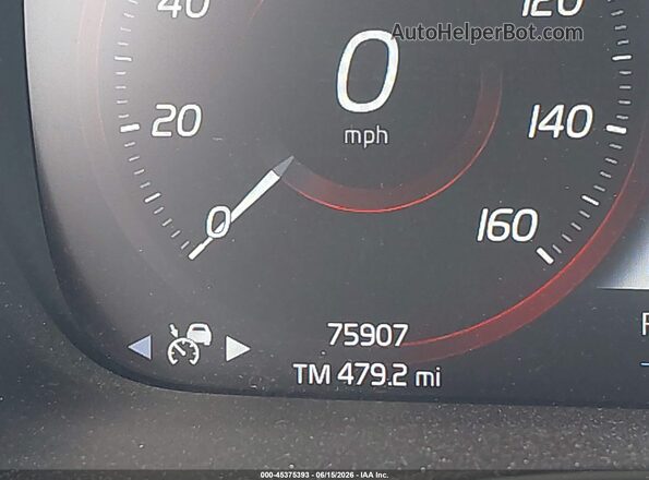 YV4162UM0K2085860 2019 VOLVO XC40 Black 