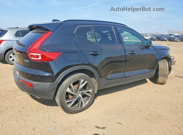 YV4162UM2K2085570 2019 VOLVO XC40 Black Rear right