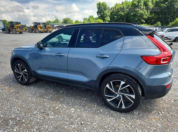 YV4162UMXM2533699 2021 VOLVO XC40 Blue Tył lewy