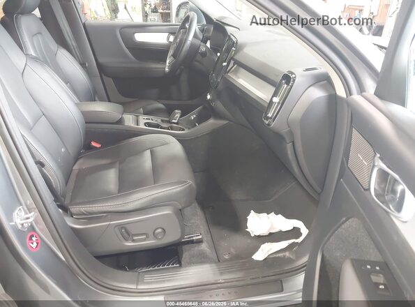 YV4162XZ5K2011034 2019 VOLVO XC40 Gray Vista interior delantera