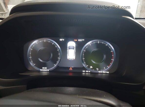 YV4162XZ5K2011034 2019 VOLVO XC40 Gray Vista de los asientos traseros